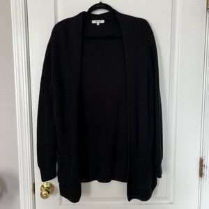 Madewell black cardigan in a size small for sale